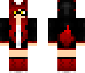 red and black