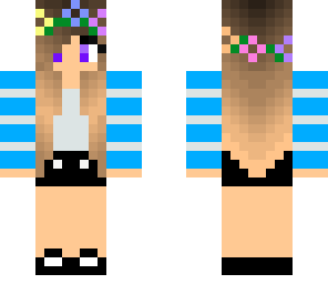 cool girl skin