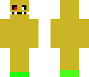 golden freddy with human