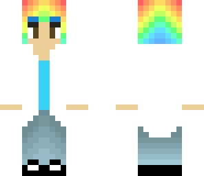 male rainbow scientist