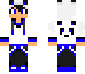 blue panda boy