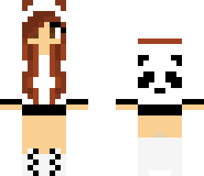 edited panda girl