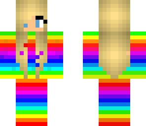 rainbow girl
