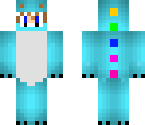 dinosour boy blue