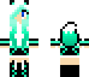 turquoise wolf girl