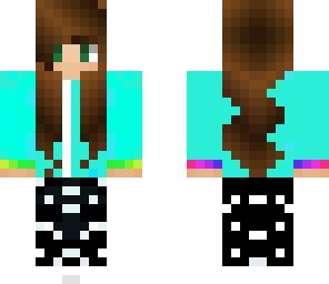 fashionable winter girl