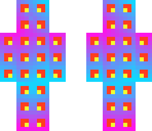 colorlful waffle