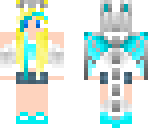 blue dragon girl