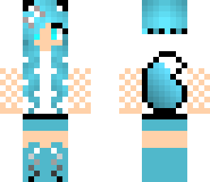 blue fox girl -fixed-