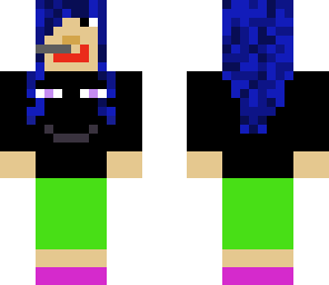 gamer minecraft goddess