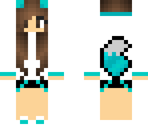 aqua wolf girl