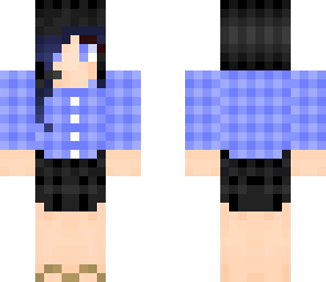 cute blue girl