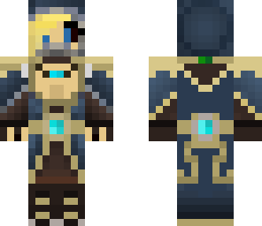 blonde female mage