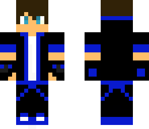 cute guy blue