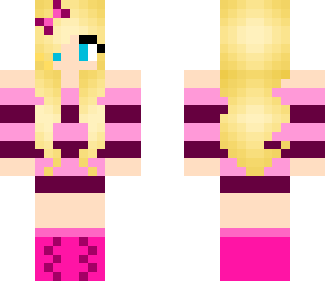 cute pink girl