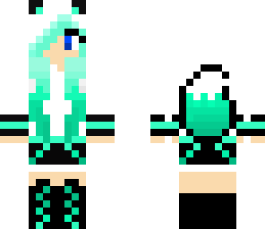 turquoise wolf girl