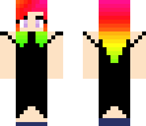 rainbow hair