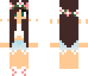 flower crown girl