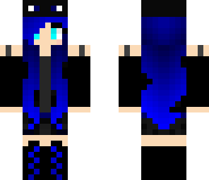 blue ender girl