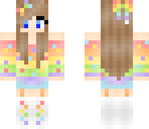 rainbow birthday girl