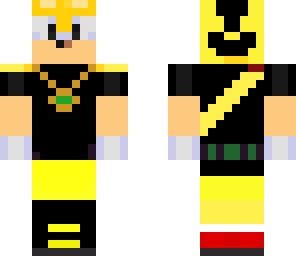 awesome sonic black and yellow