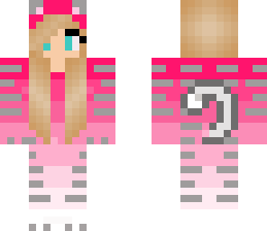 pink cat onesie
