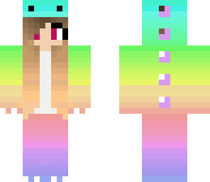 rainbow dino girl idk
