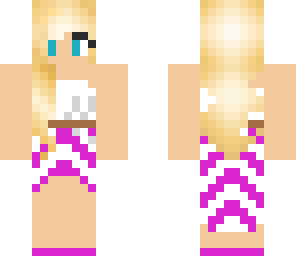 pink beach girl