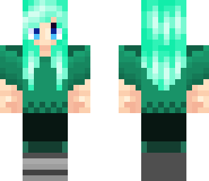 green girl