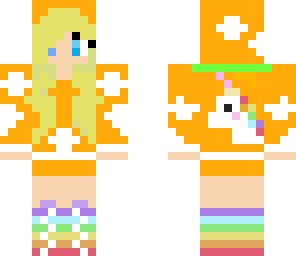 unicorn girl blonde