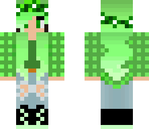 cronathecat's green creeper girl