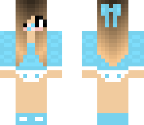 cute blue baby