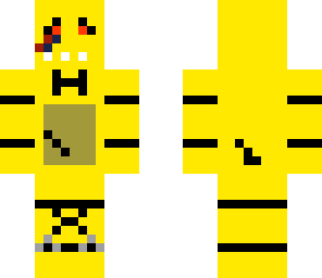 Withered Freddy Minecraft Skins
