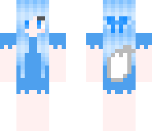cute wild snow fox girl