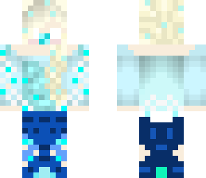 herobrine mermaid elsa