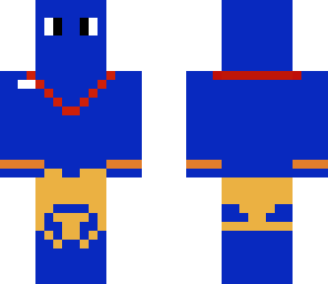 blue guard man