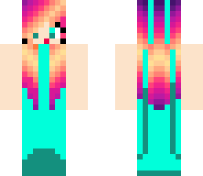 sunset hair girl