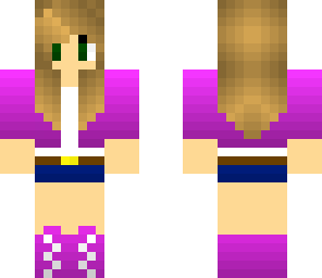 magenta summer girl