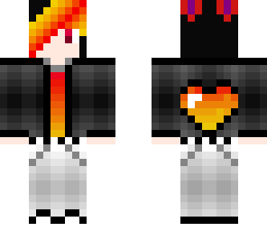 fiery hot emo bunny guy