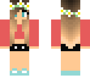crop top girl