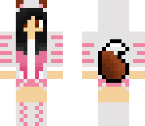 pink fox girl