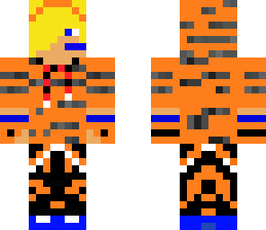 the blonde man - tiger