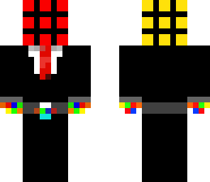 rubik with costume