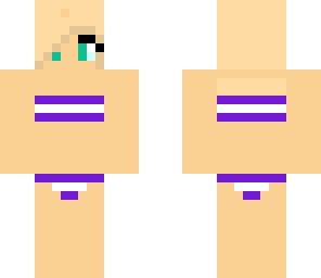 unfinished bikini girl