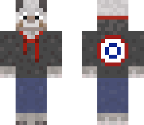 wolf in jacket