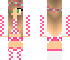 pink summer girl