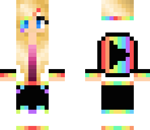 rainbow youtube girl - update