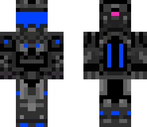 bleu robot