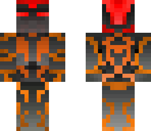 new red neon skin