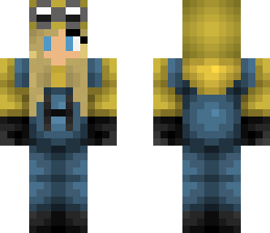 blonde minion girl